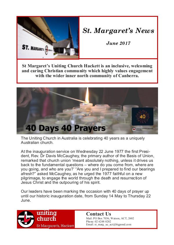 St Margaret's News June 2017