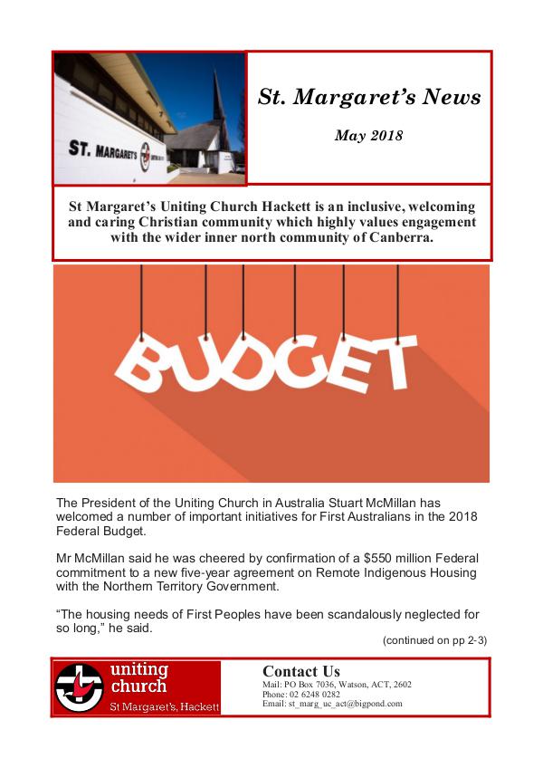 St Margaret's News May 2018