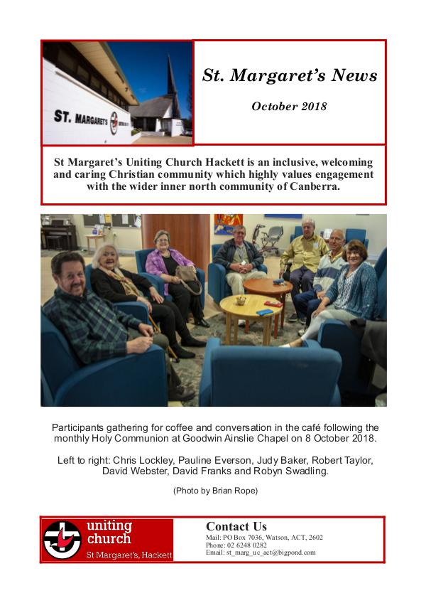 St Margaret's News October 2018