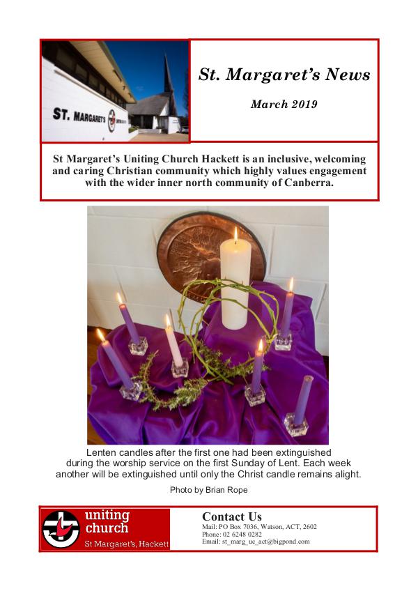 St Margaret's News March 2019