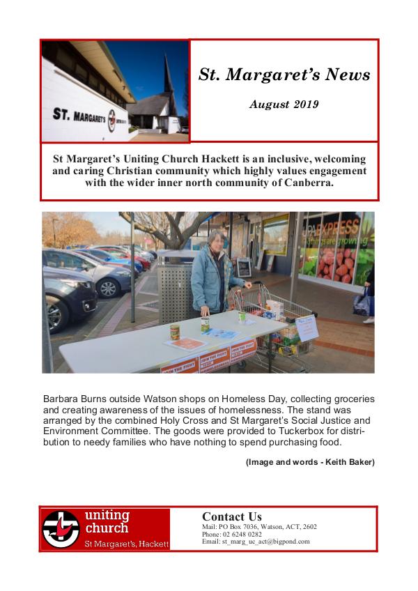 St Margaret's News August 2019