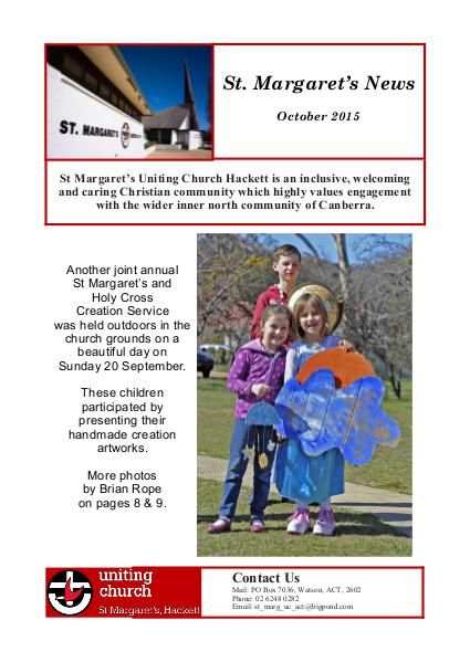 St Margaret's News October 2015