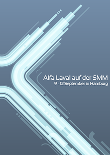 Zählen auf Alfa Laval – auf der SMM 9. bis 12. September in Hamburg