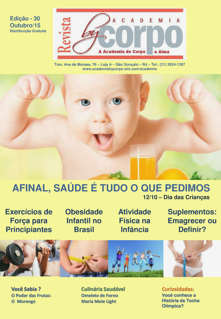 Revista By Corpo- Outubro 2015 - Edição 30