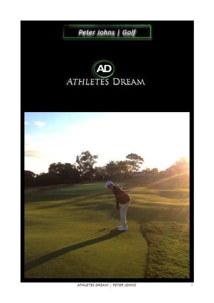 Athletes Dream Peter Johns | Golf
