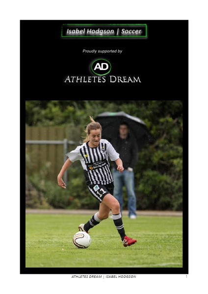 Athletes Dream Isabel Hodgson | Soccer