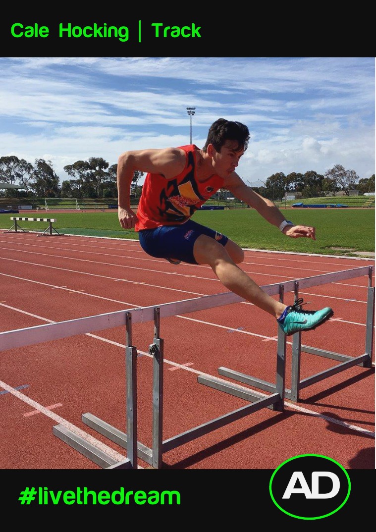 Athletes Dream Cale Hocking | Track
