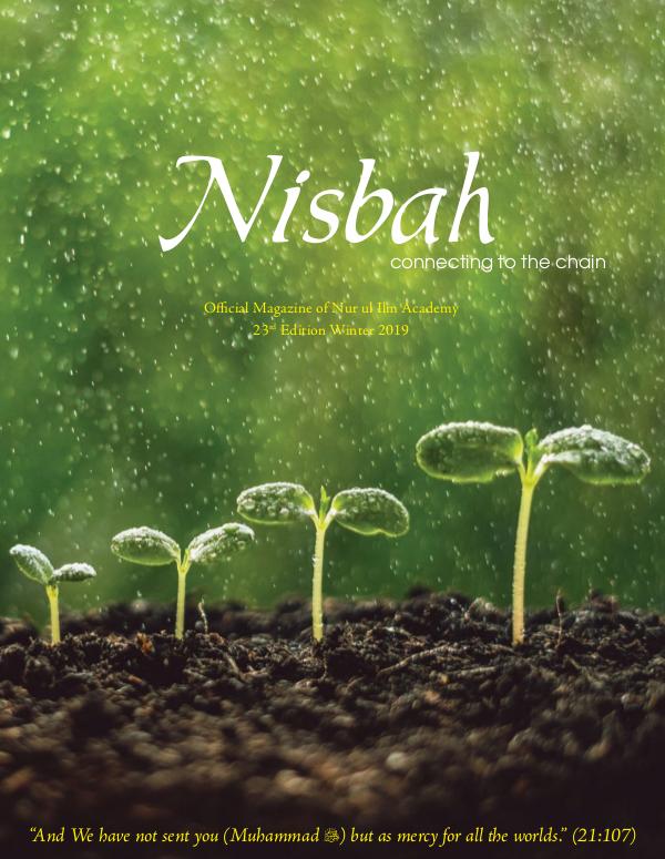 Nisbah Magazine NIsbah, Winter 2019