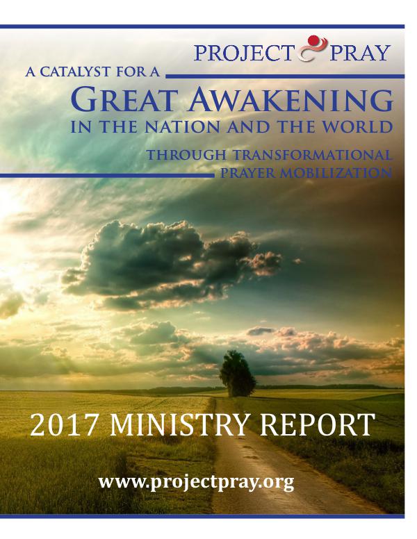 PROJECT PRAY Ministry Report 2017