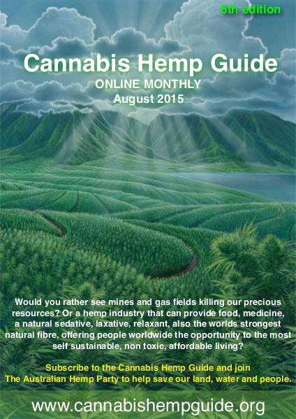 Cannabis Hemp Guide 2015 August
