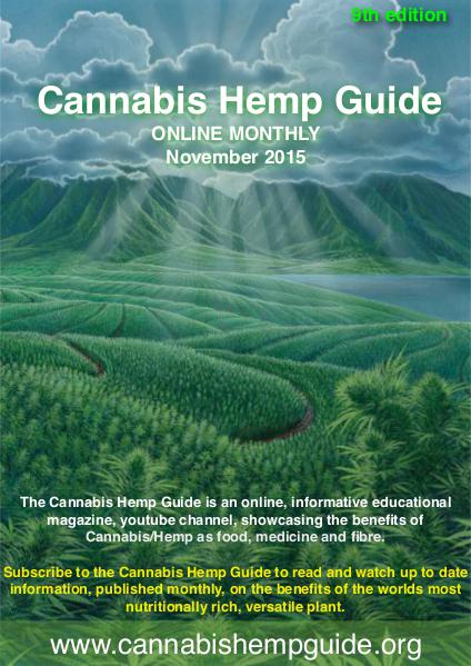 Cannabis Hemp Guide 2015 November