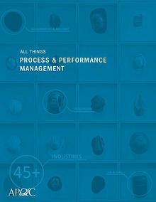 All Things Process & Performance Management