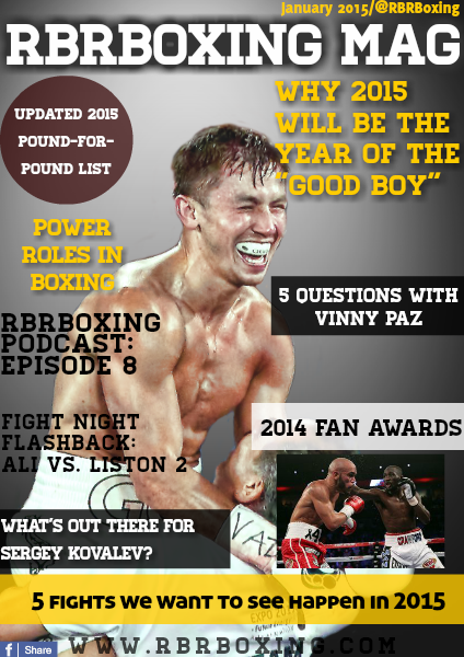 RBRBoxing Magazine Issue 1 - January 2015