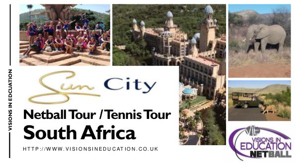 Sun City South Africa Netball and Tennis Tour NETBALL & TENNIS TOUR 12PG.pptx