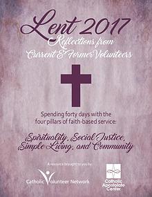 Lent 2017: Reflections from Current & Former Volunteers
