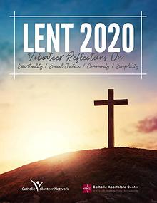 Lent 2020 Catholic Volunteer Network and Catholic Apostolate Center