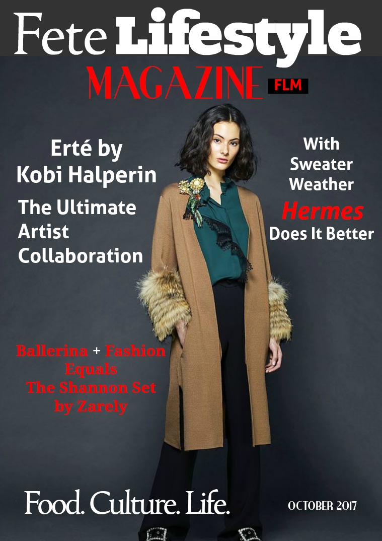 Fete Lifestyle Magazine October 2017 Fall Fashion