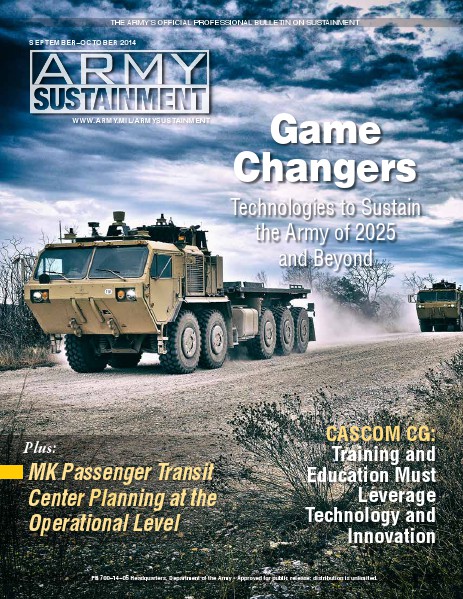 Army Sustainment VOLUME 46, ISSUE 5