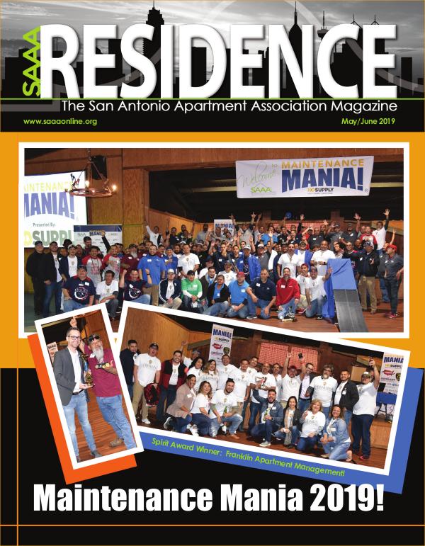 SAAA MAY/JUNE 2019 RESIDENCE MAGAZINE MAY_JUNE_2019_Magazine