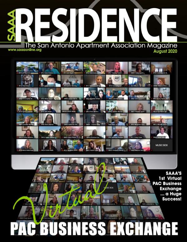 SAAA August 2020 Residence Magazine