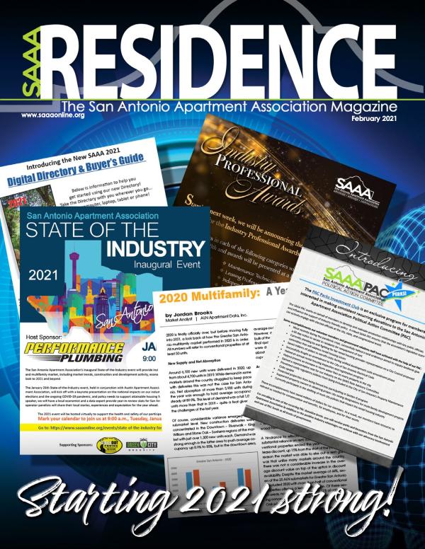 SAAA Residence Magazine February 2021