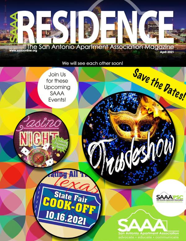 SAAA Residence Magazine April 2021