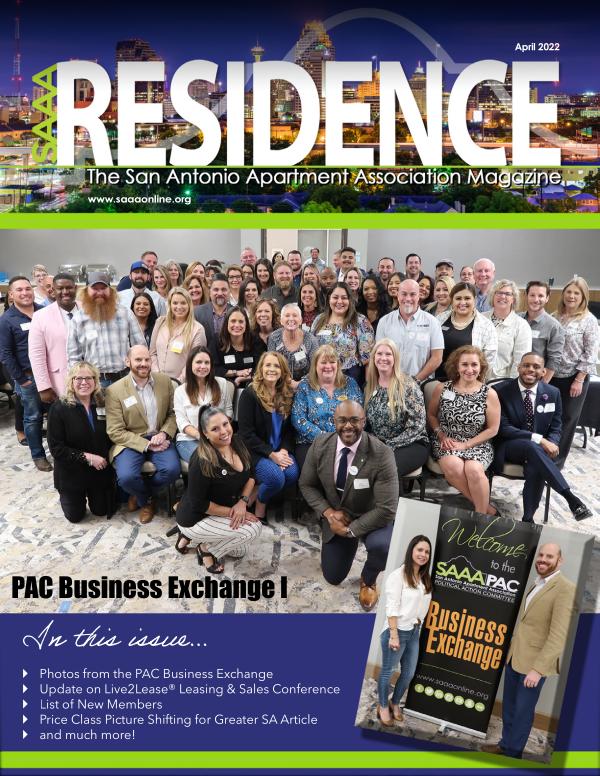 SAAA April 2022 Residence Magazine