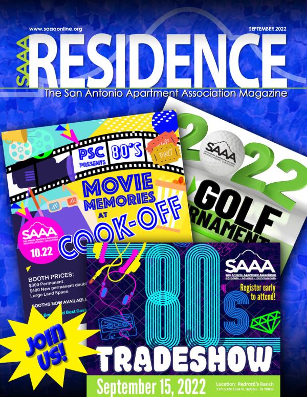 SAAA September 2022 Residence Magazine September 2022 SAAA Residence Magazine