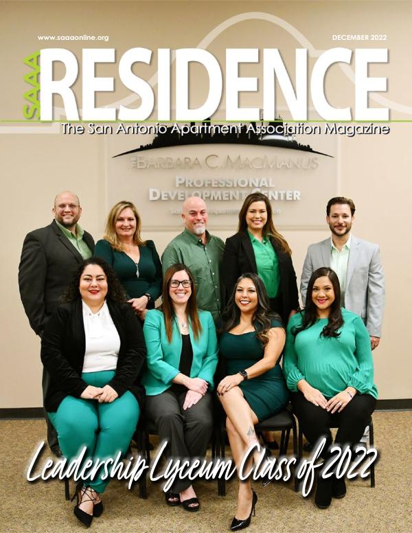 SAAA December 2022 Residence Magazine DECEMBER2022_DIGITAL_Magazine