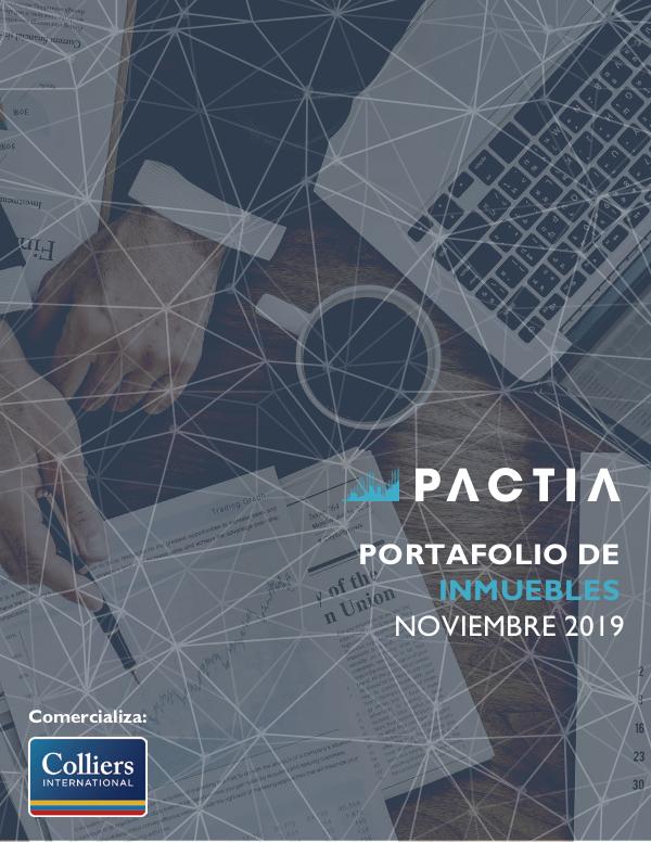 Revista Inmobiliaria Pactia Noviembre 2019 Revista Inmobiliarios Noviembre 2019