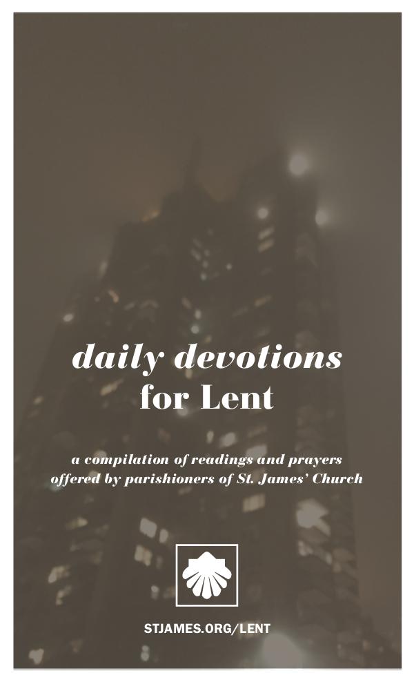 Daily Devotions Lent 2018