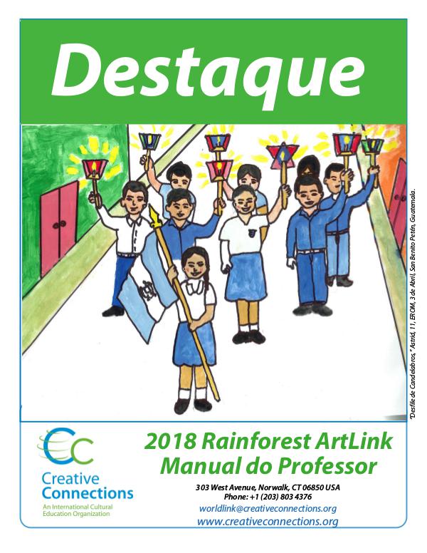 2018 Rainforest ArtLink Manual do Professor Guidelines RFArtLink 2018 English (Translated to P