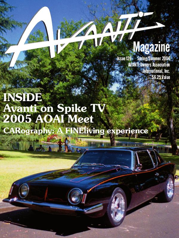 Avanti Magazine Spring/Summer 2004 #126