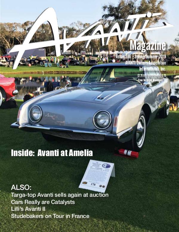 Avanti Magazine Spring/Summer 2019 #186