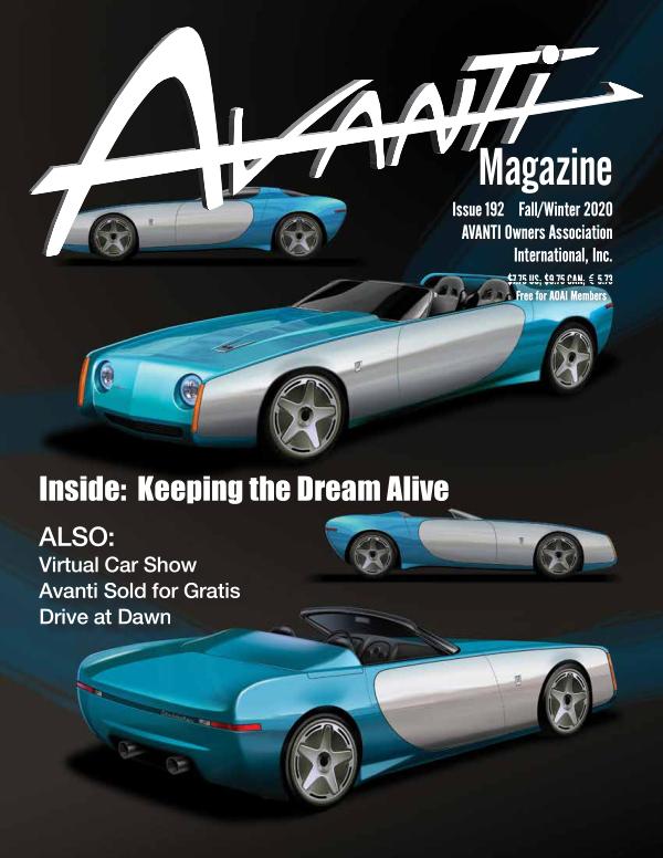 Avanti Magazine Fall/Winter 2020 #192