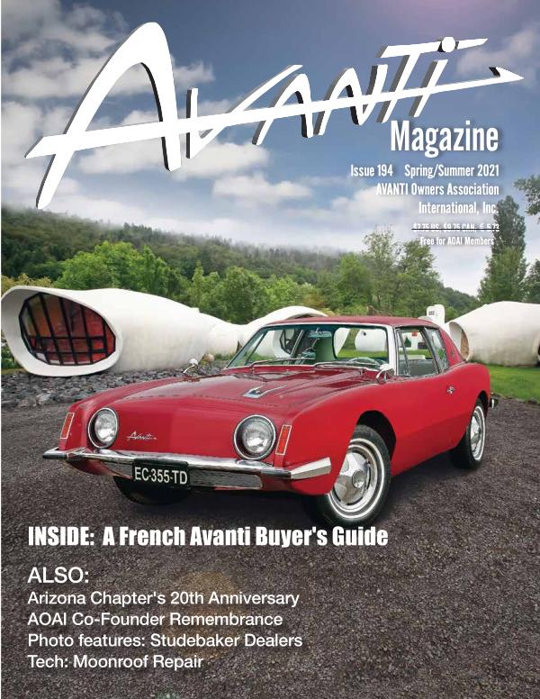 Avanti Magazine Spring/Summer 2021 #194