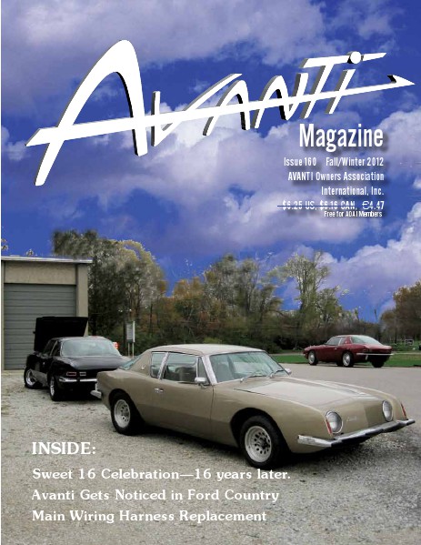 Avanti Magazine Fall/Winter 2012 #160