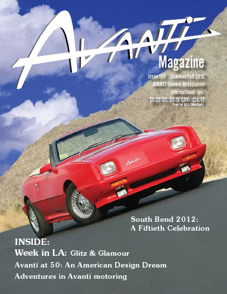 Avanti Magazine Summer/Fall 2012 #159