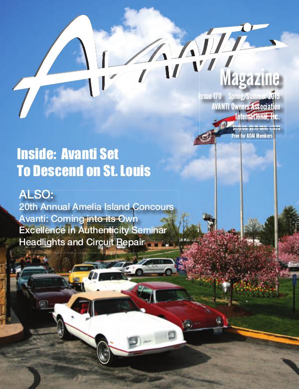 Avanti Magazine Spring/Summer 2015 #170