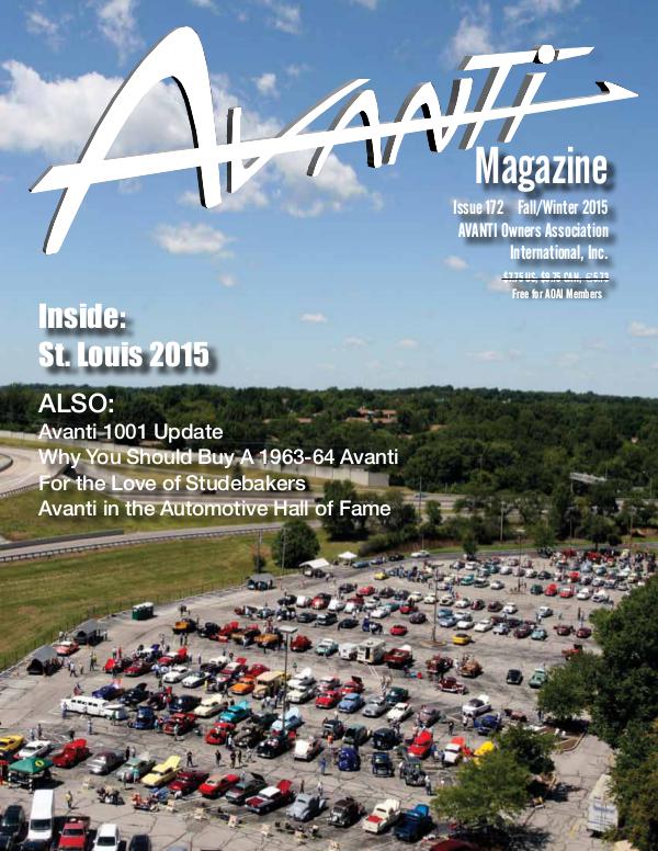 Avanti Magazine Fall/Winter 2015 #172