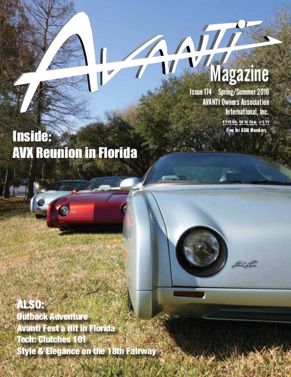 Avanti Magazine Spring/Summer 2016 #174