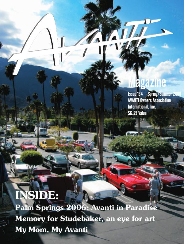 Avanti Magazine Spring/Summer 2006  #134