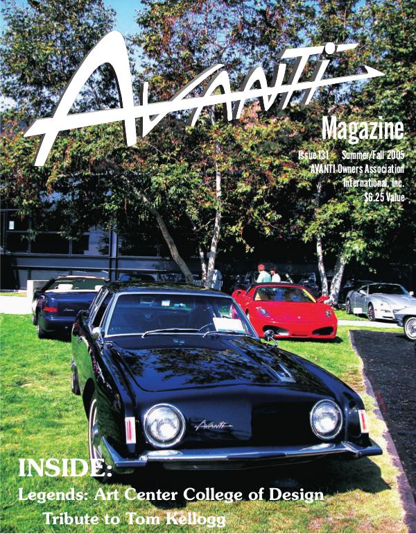 Avanti Magazine Summer/Fall 2005  #131