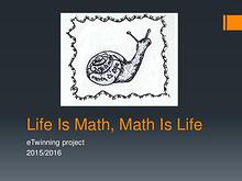 Jelena Kenić - Life Is Math, Math Is Life