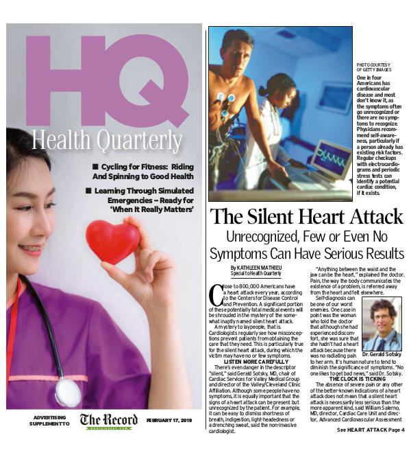 The Record Special Sections Health Quarterly 02-17-2019