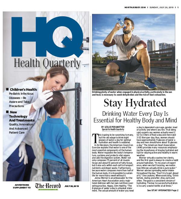 The Record Special Sections Health Quarterly 07-28-2019
