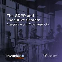 GDPR: Insights from One Year On