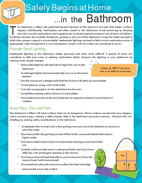 Bathroom Safety Guide For Seniors September 21