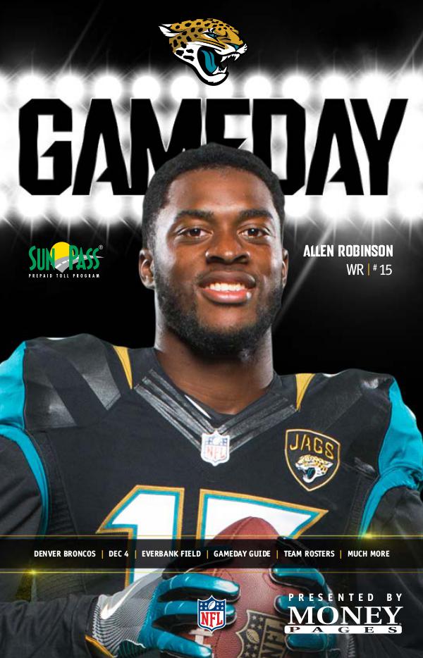 Jacksonville Jaguars Gameday Newsletter Jacksonville Jaguars Gameday Newsletter