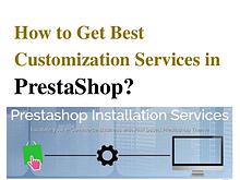 PrestaShop E-Commerce Design Services